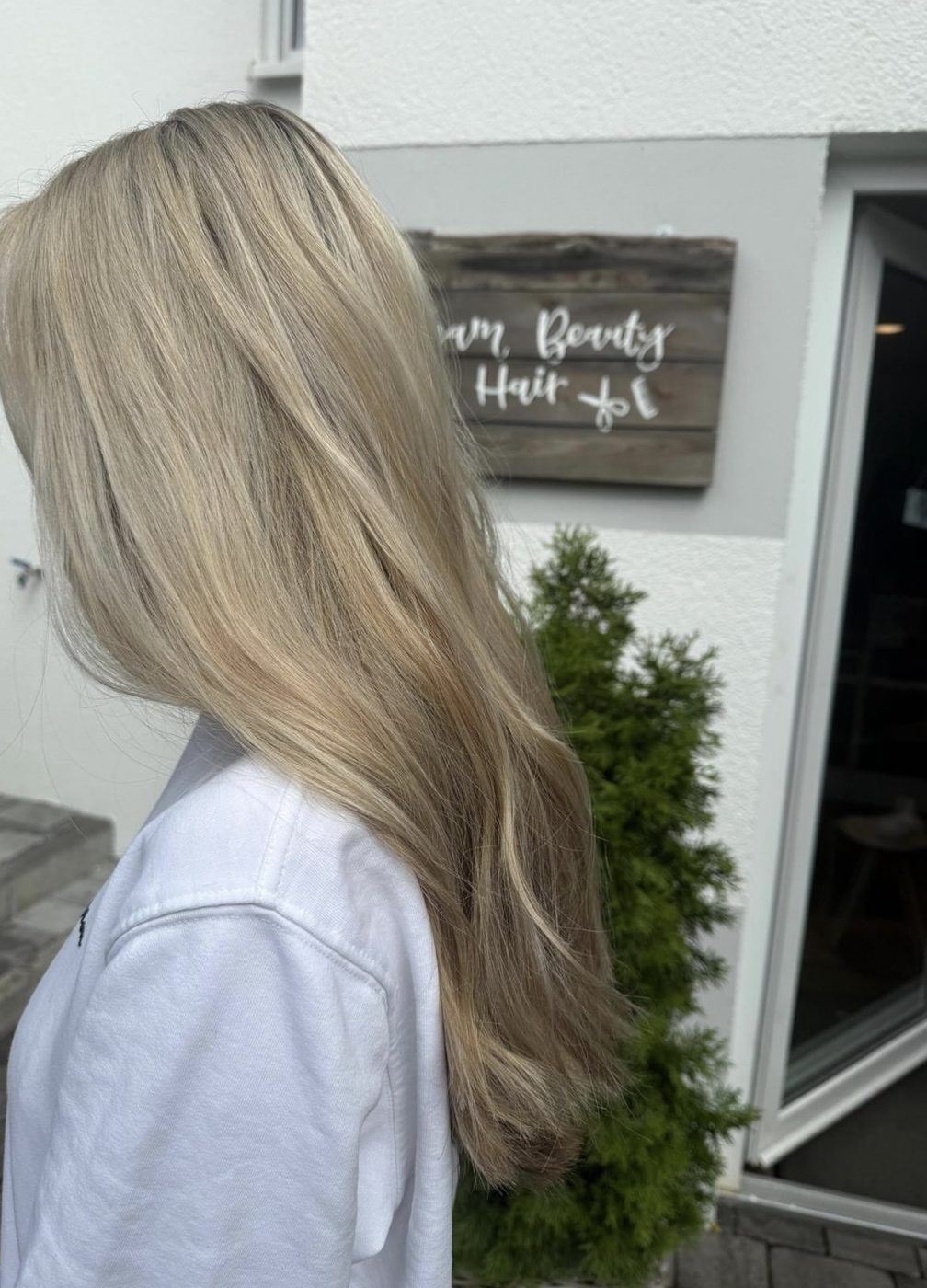 Arbeit aus dem Salon